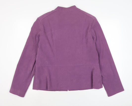 Womens UK Size 16 EWM Purple Jacket