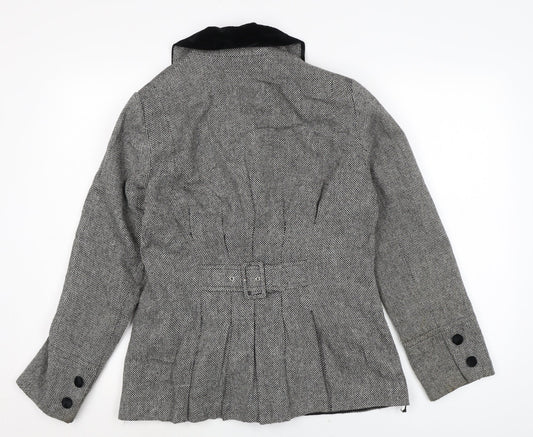 Womens UK Size 12 Together Black Jacket