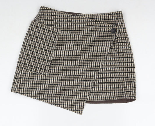 Womens UK Size 6 H&M A-Line Knit Skirt