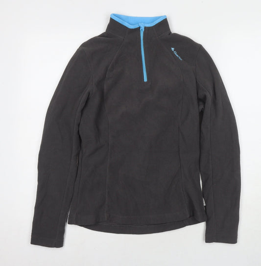 Womens UK Size S Quechua Grey Pullover Sweatshirt