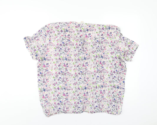 Womens UK Size 18 Esprit Multicoloured Basic T-Shirt