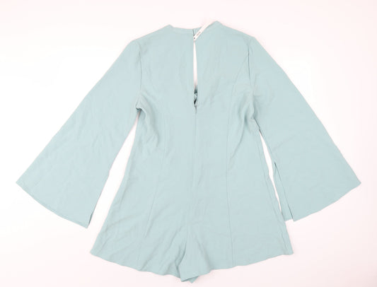 Womens UK Size 14 ASOS One-Piece Blue Playsuit