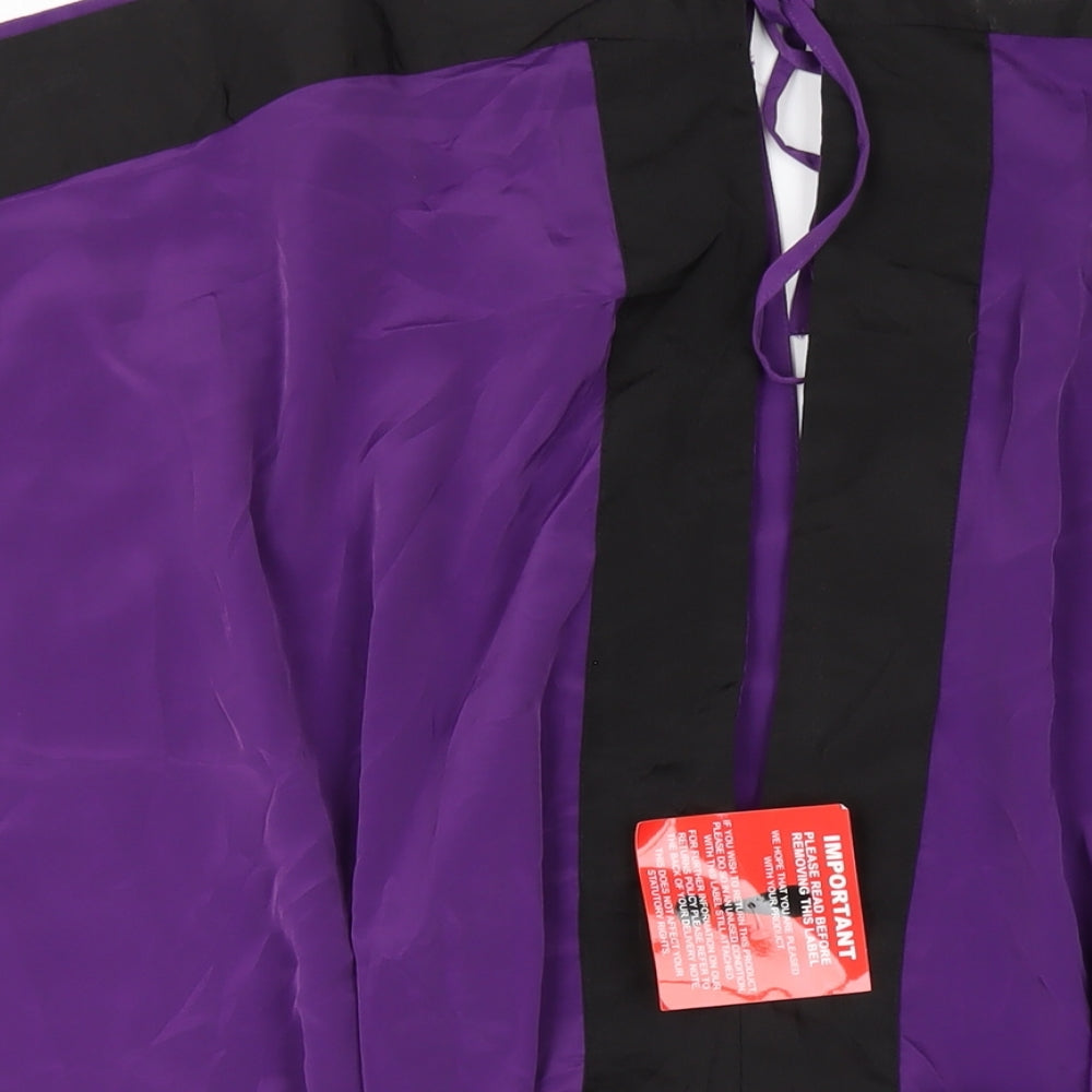 Womens UK Size 14 ASOS Purple Basic Blouse
