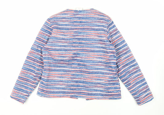 Womens UK Size M Anne De Lancay Blue Jacket