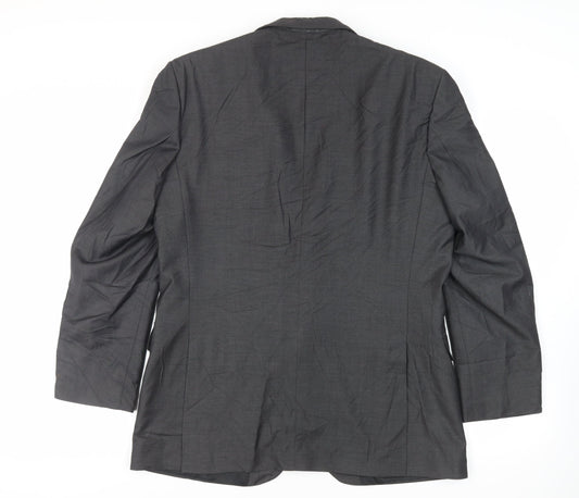 Mens UK Size 42 Scott & Taylor Regular Grey Suit Jacket