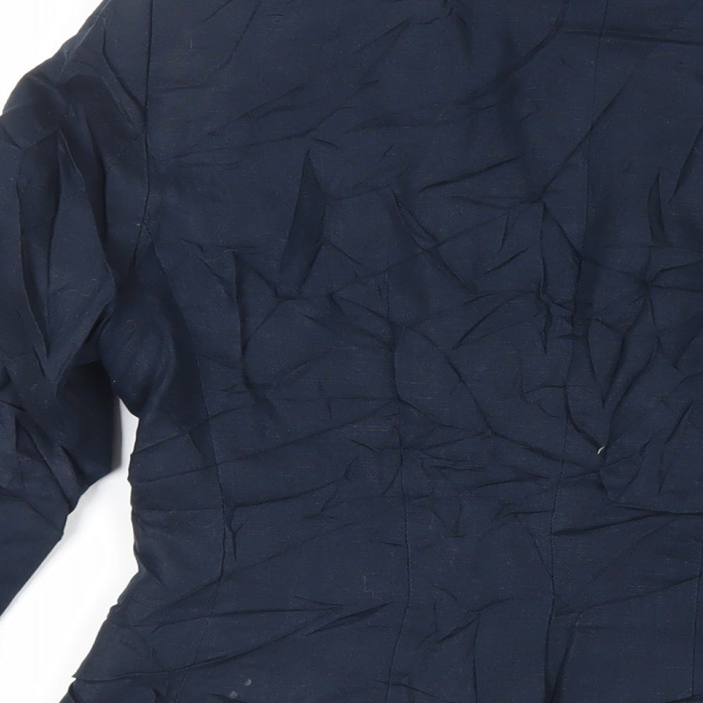 Womens UK Size 10 H&M Blue Jacket