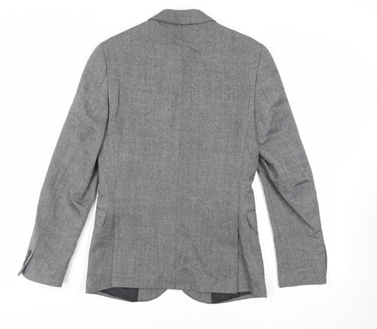 Mens UK Size 36 Marks and Spencer Regular Grey Suit Jacket