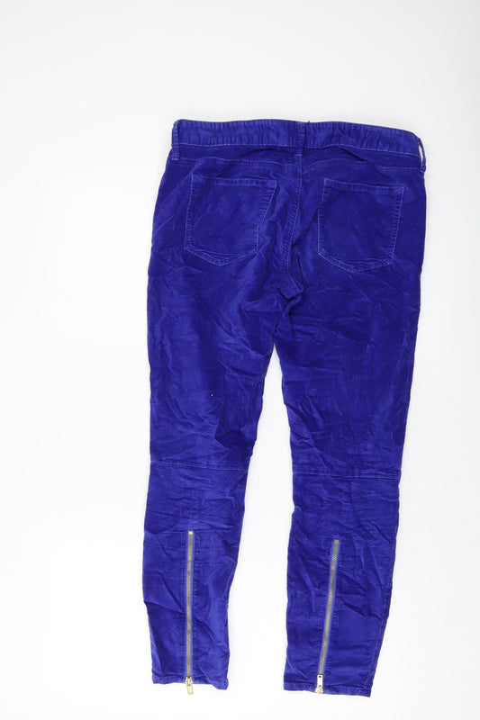 Womens UK Size 30 in Gap Regular Fit Blue Trousers