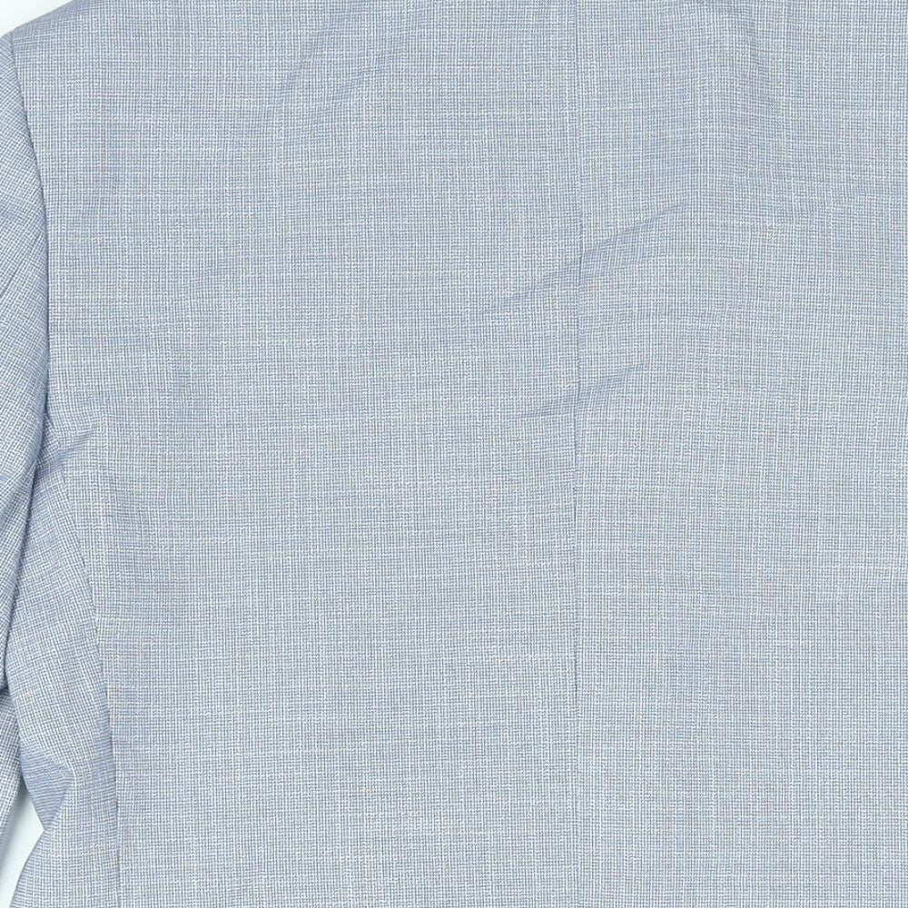 Mens UK Size 38 Marks and Spencer Regular Blue Suit Jacket