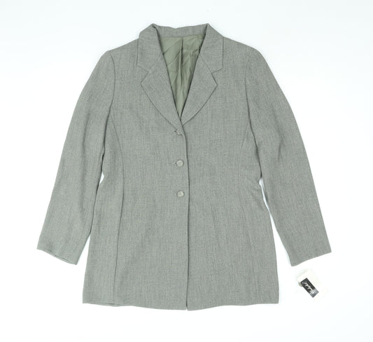 Womens UK Size 12 Berkertex Grey Jacket