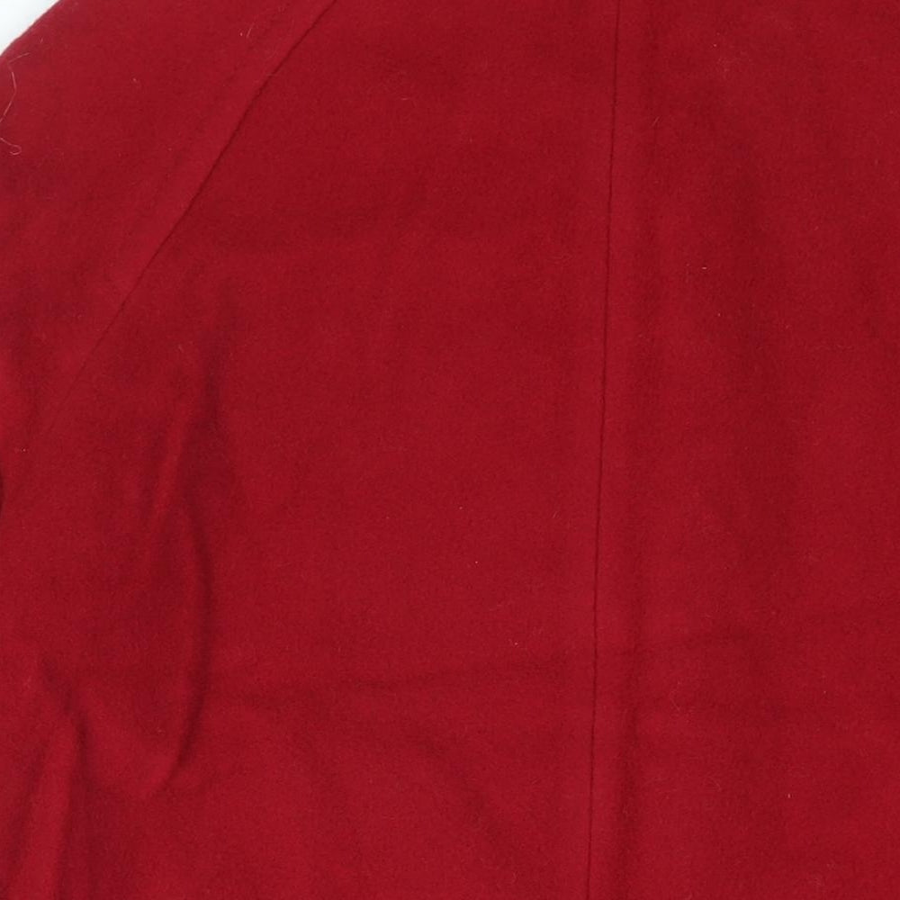 Womens UK Size 14 Lampert Red Overcoat
