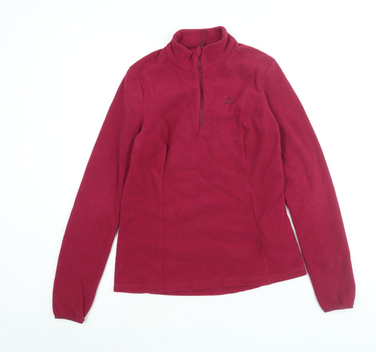 Womens UK Size S Quechua Pink Pullover Sweatshirt