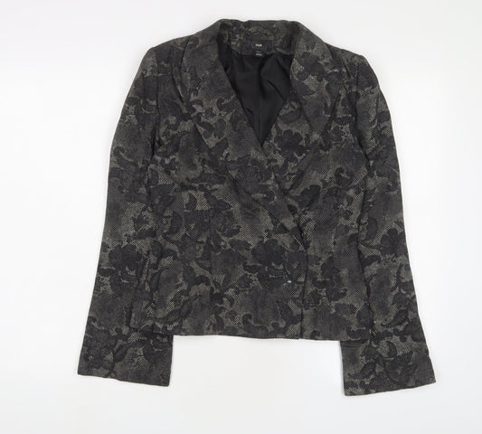 Womens UK Size 6 H&M Grey Jacket