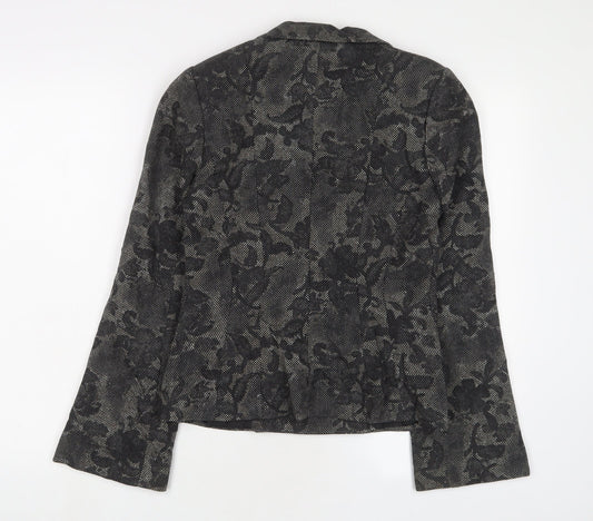 Womens UK Size 6 H&M Grey Jacket