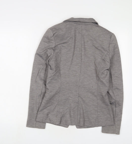 Womens UK Size 8 H&M Grey Jacket