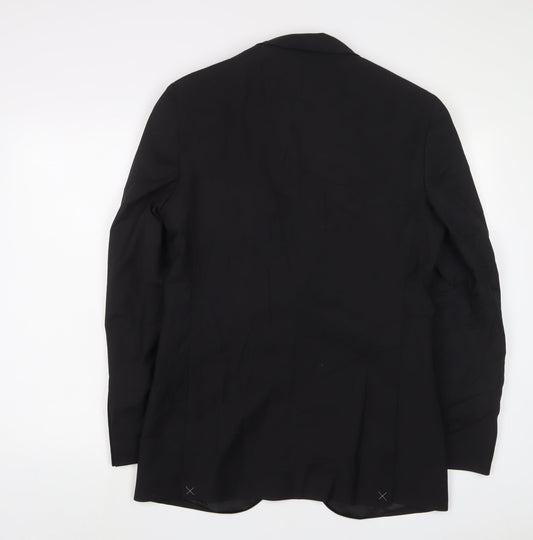 Mens UK Size 38 Marks and Spencer Regular Black Suit Jacket