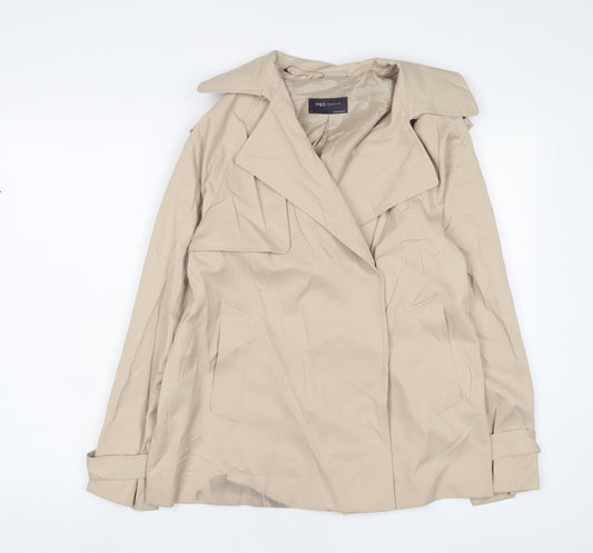 Womens UK Size 6 Marks and Spencer Beige Jacket