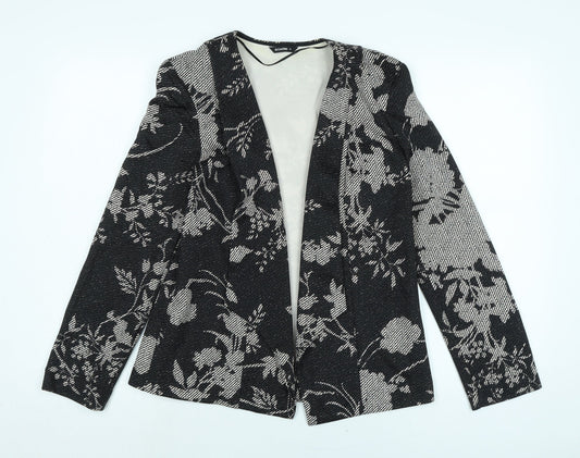 Womens UK Size 10 Roman Black Jacket
