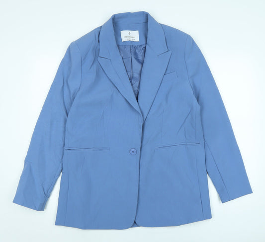 Womens UK Size L Stradivarius Blue Jacket