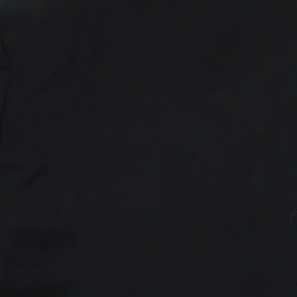 Evans Womens Black Jacket Size 18 Button