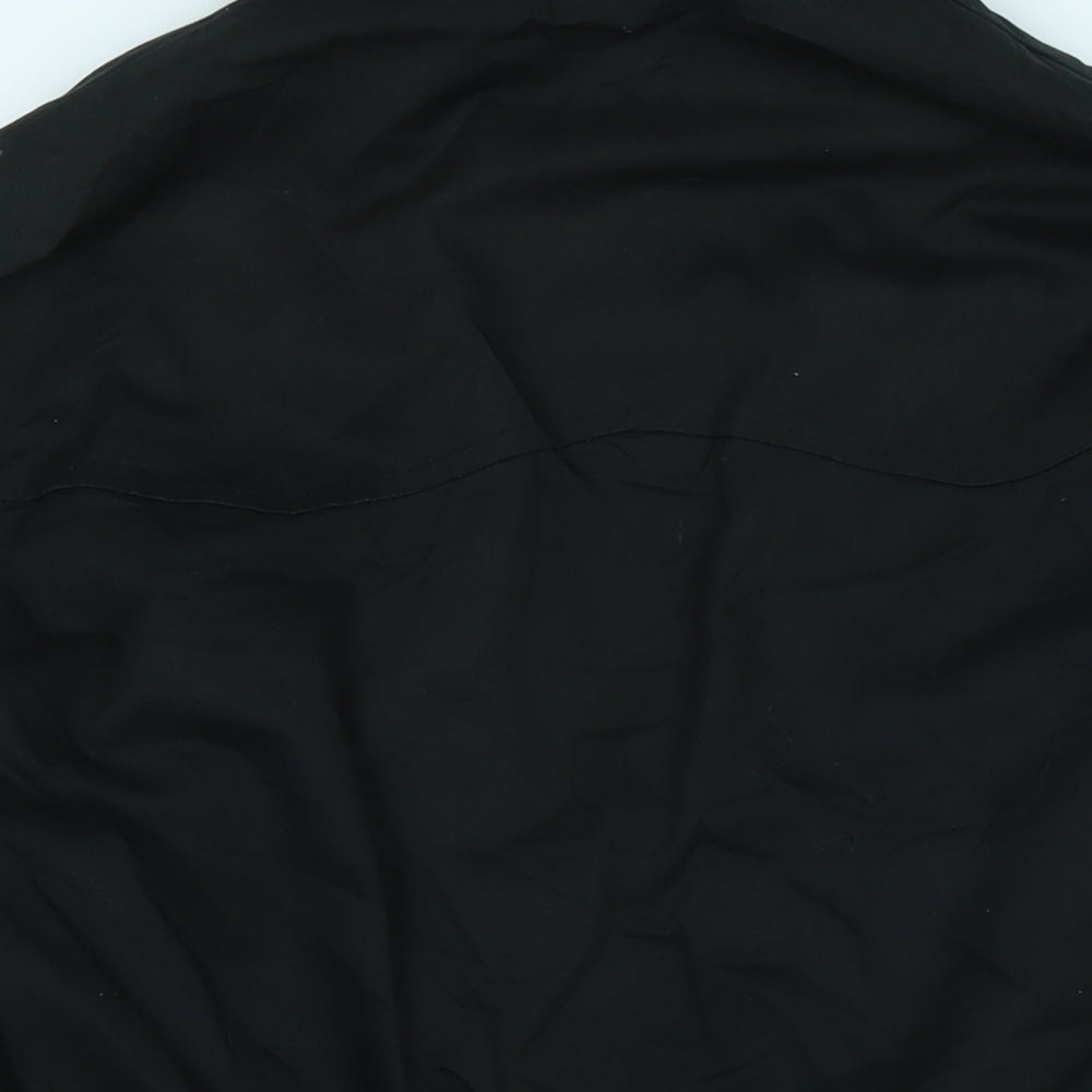Mens UK Size 46 Made in England Black Bomber Jacket