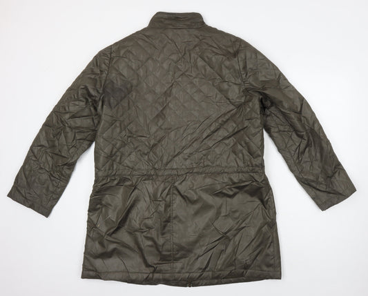 Womens UK Size 16 Being casual Green Jacket