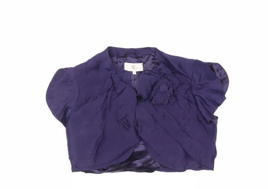 Womens UK Size 14 CC Purple Jacket