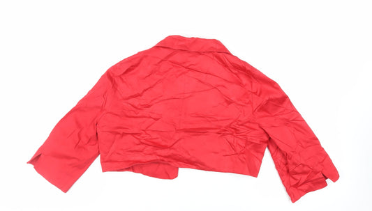 James Lakeland Womens Red Jacket Size 18