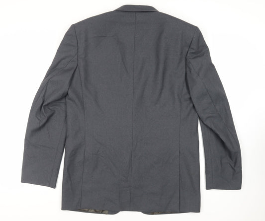 Mens UK Size 44 Varteks Regular Grey Suit Jacket