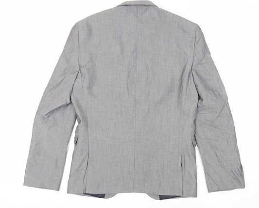 Mens UK Size 38 NEXT Regular Grey Suit Jacket