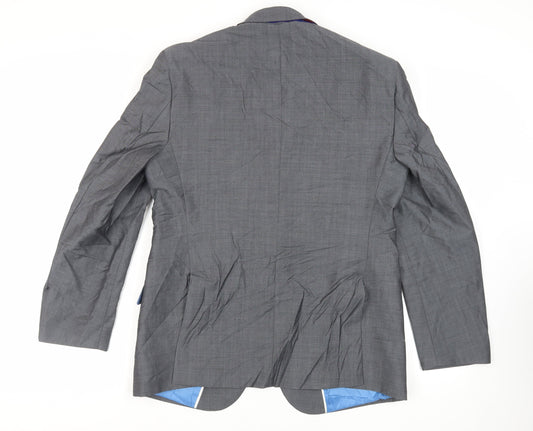 Mens UK Size 42 Autograph Regular Grey Suit Jacket