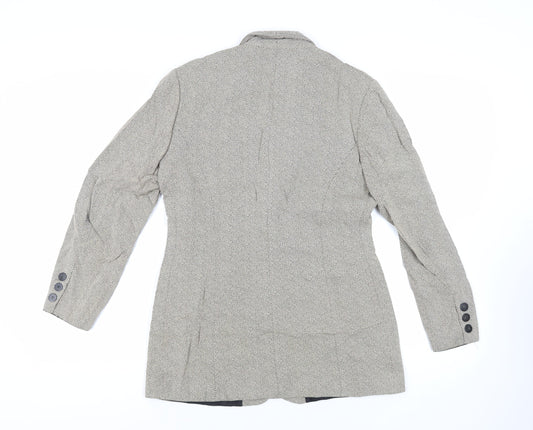 Womens UK Size 12 Gina Beige Jacket