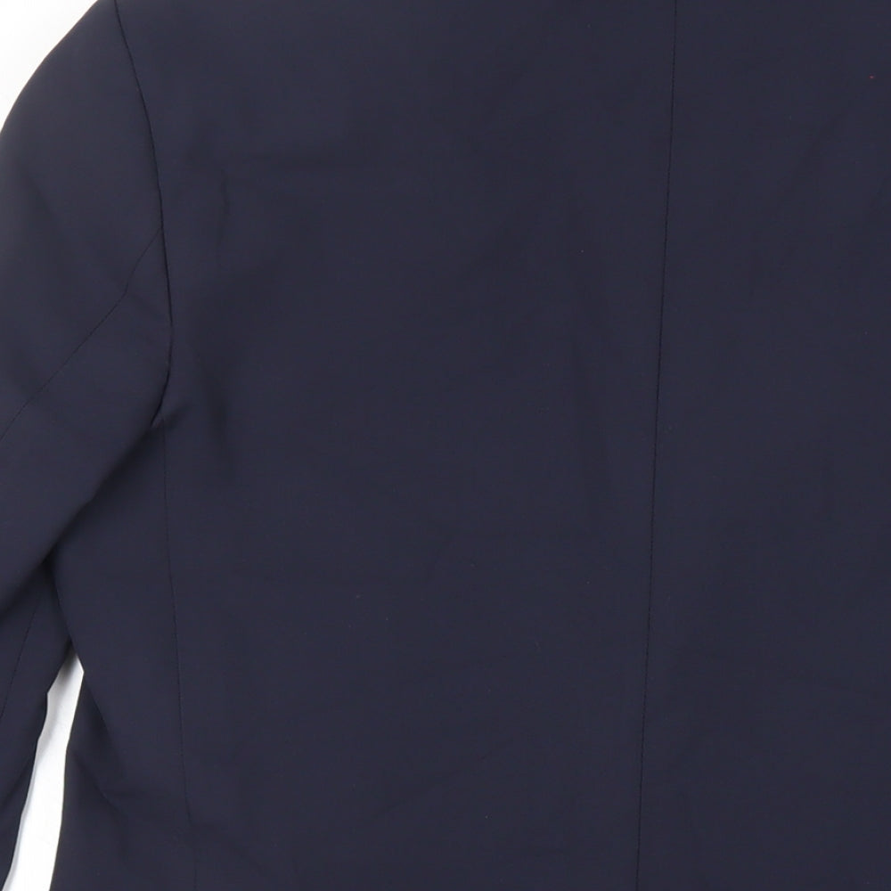 Mens UK Size 38 Marks and Spencer Regular Blue Suit Tuxedo