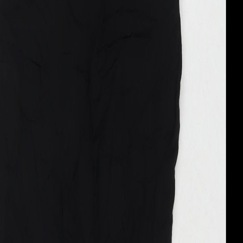 Womens UK Size 8 Topshop One-Piece Black Jumpsuit