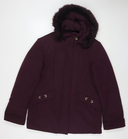 Womens UK Size 10 Damart Purple Jacket