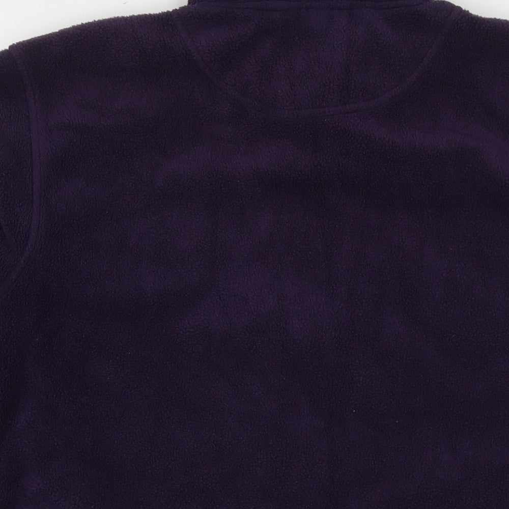 Classics Collection Womens Purple Jacket Size M Zip