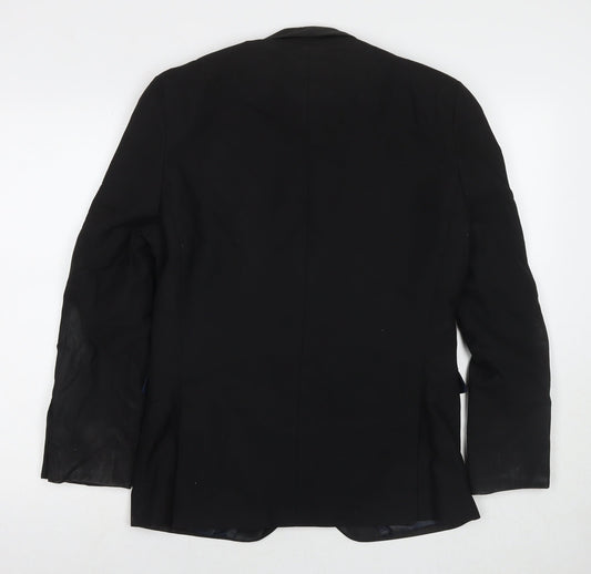 Mens UK Size 38 NEXT Regular Black Suit Jacket