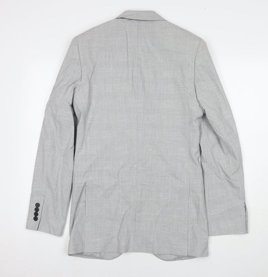 Mens UK Size 34 Marks and Spencer Regular Grey Suit Jacket
