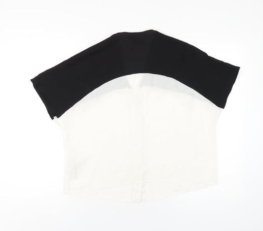 Womens UK Size 8 ASOS White Basic T-Shirt