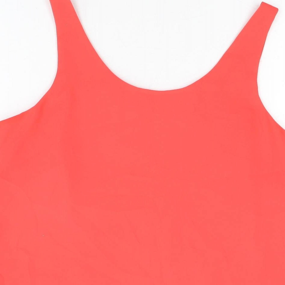 Womens UK Size 8 Wallis Pink Basic T-Shirt