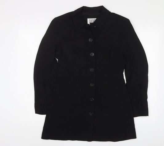 Womens UK Size 10 Oasis Black Jacket