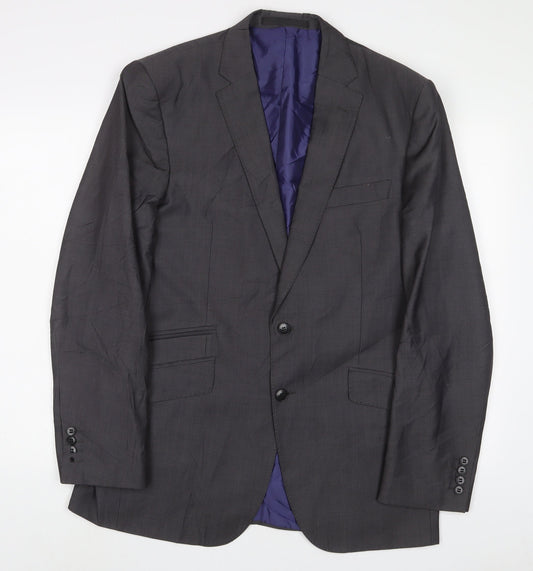 Mens UK Size 44 Autograph Regular Grey Suit Jacket