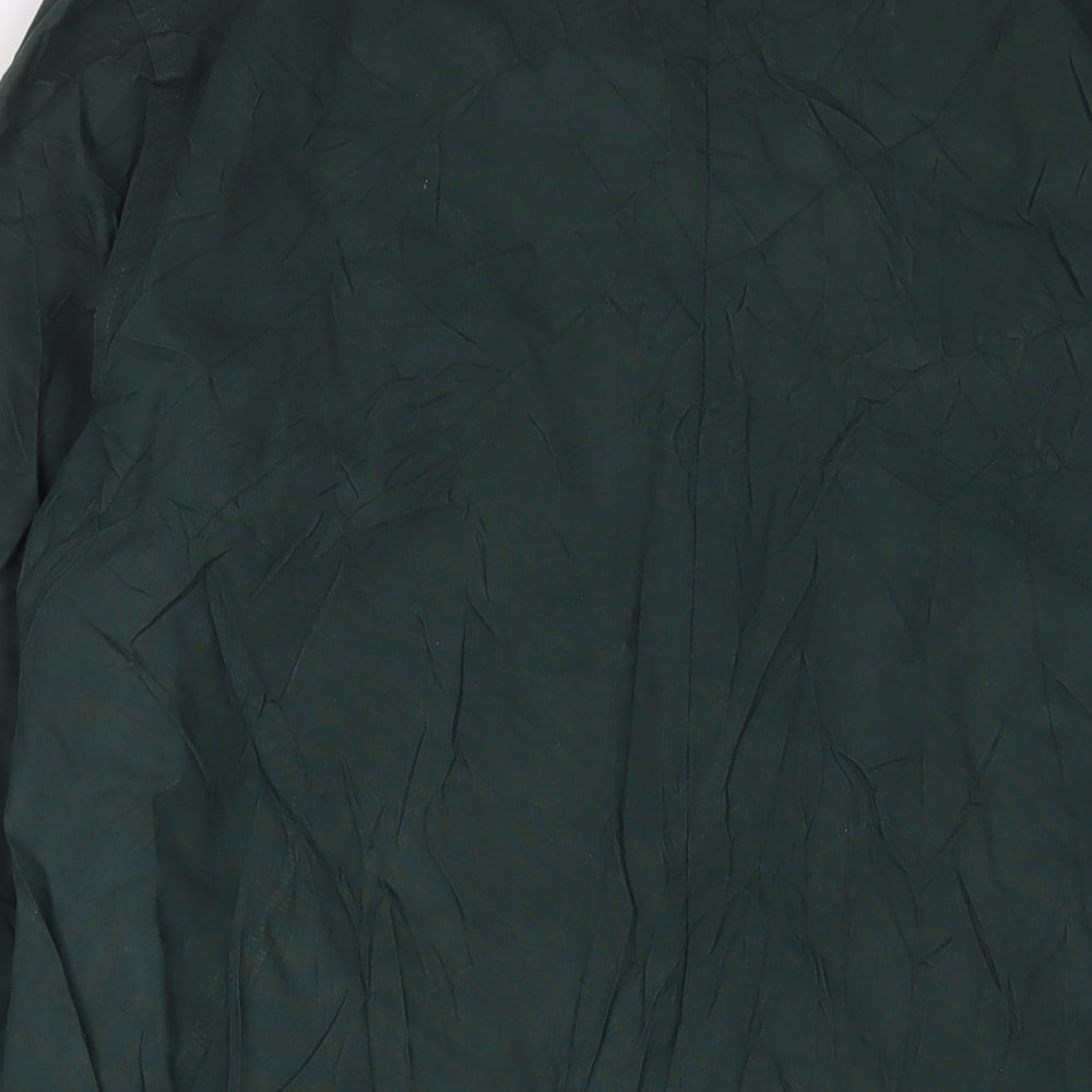Hymn Womens Green Jacket Size L Button