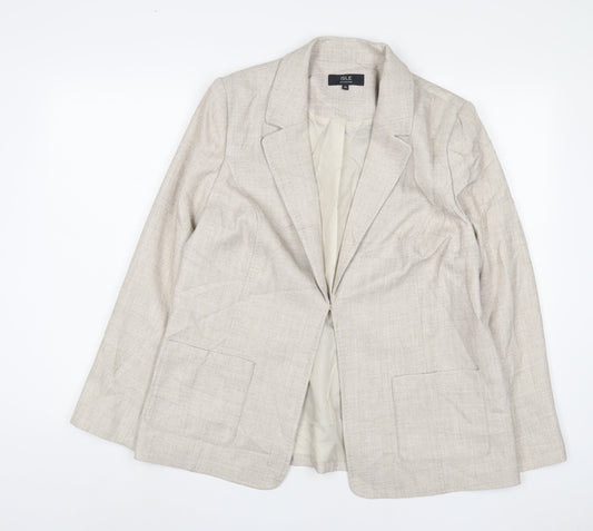 Womens UK Size 16 EWM Beige Jacket