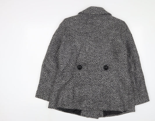 Classic Womens Red Jacket Size 14 Button