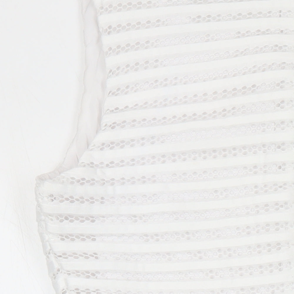 Quiz Womens Multicoloured Floral Polyester Fit & Flare Size 10 Boat Neck Zip