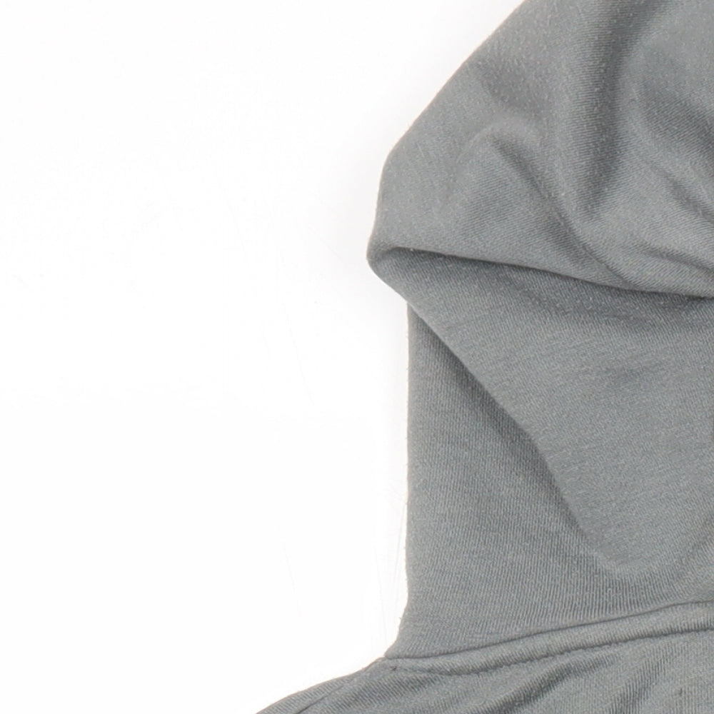 Womens UK Size S Boohoo Green Pullover Hoodie