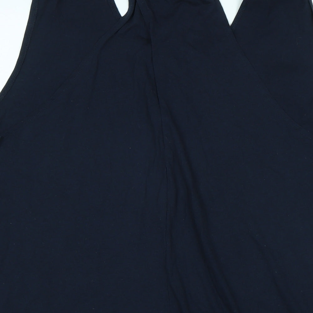 Womens UK Size 2XL NEXT Blue Basic Tank