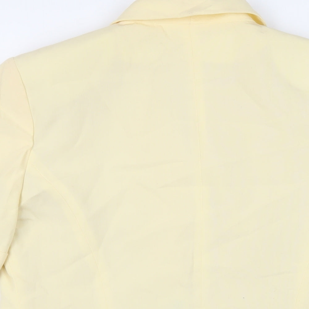 Womens UK Size 14 New Look Yellow Jacket