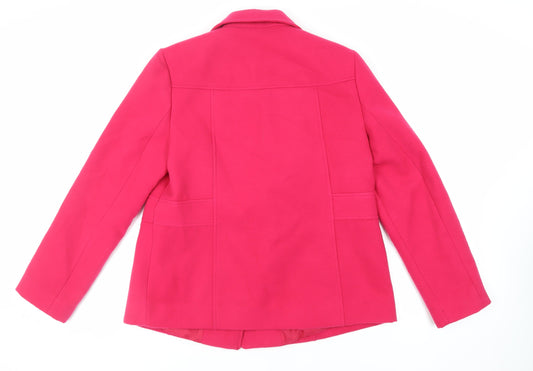 Womens UK Size 14 BHS Pink Jacket